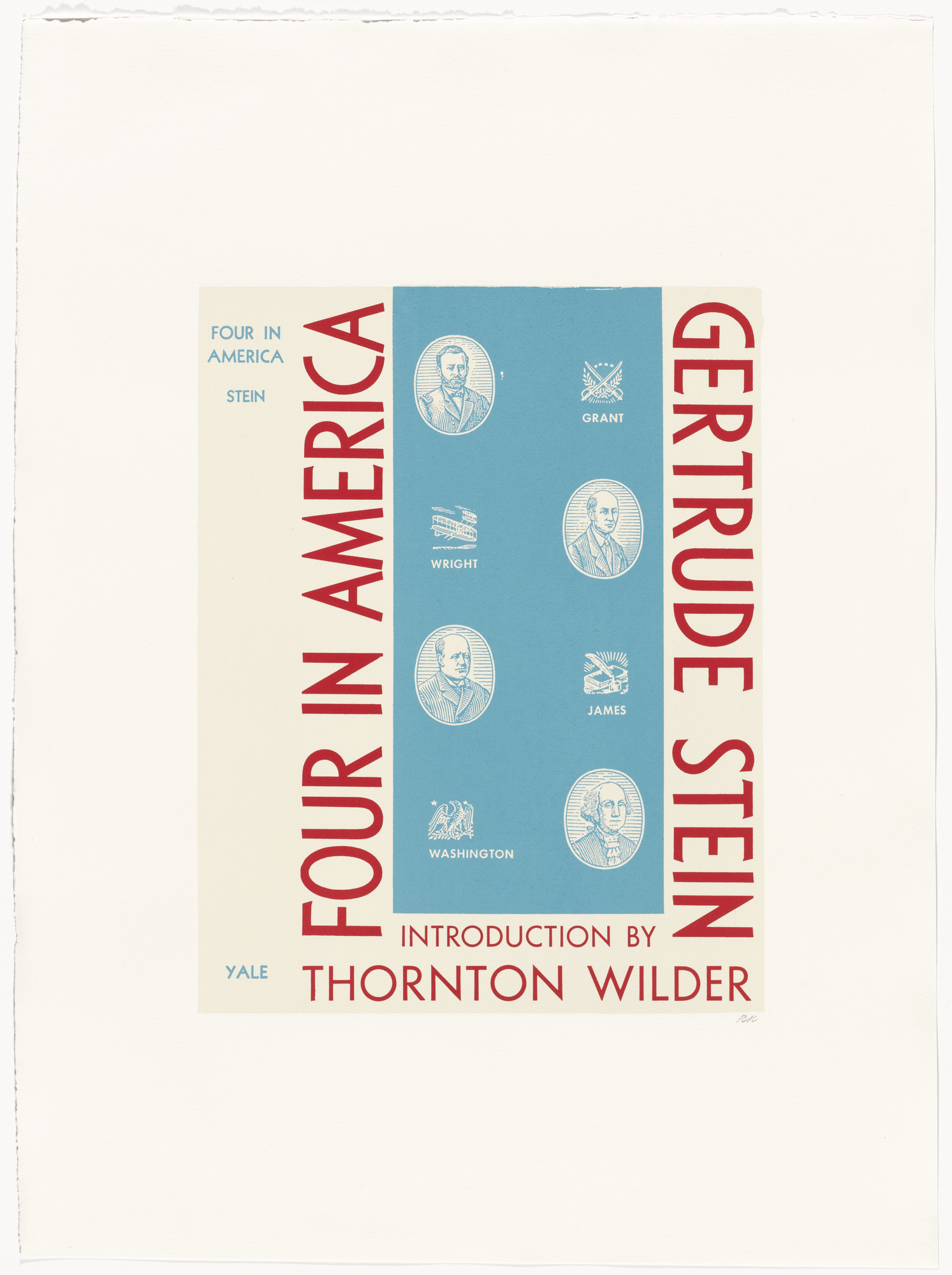 R. B. Kitaj. Four in America from In Our Time: Covers for a Small Library After the Life for the Most Part