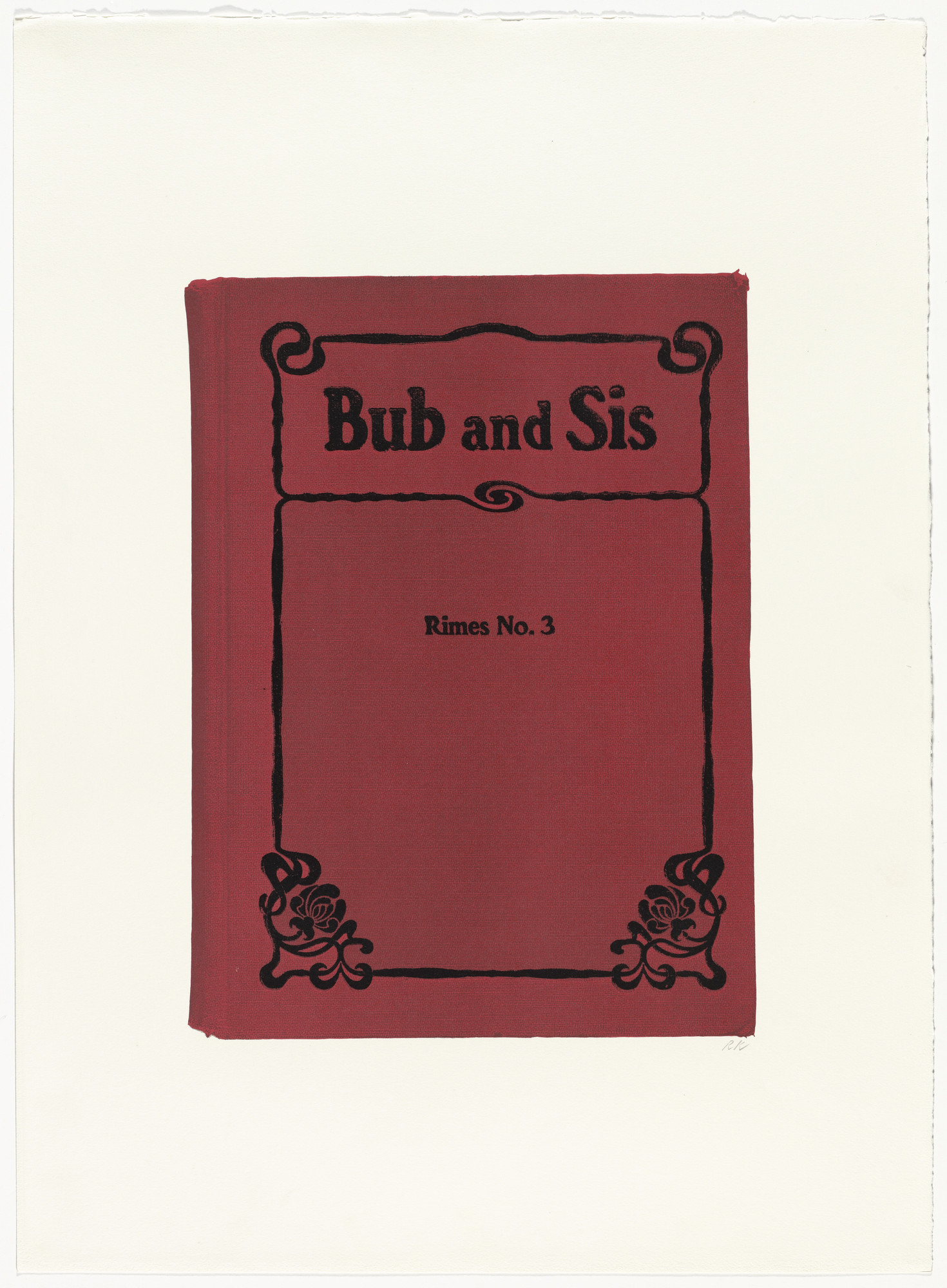 R. B. Kitaj. Bub and Sis from In Our Time: Covers for a Small Library After the Life for the Most Part