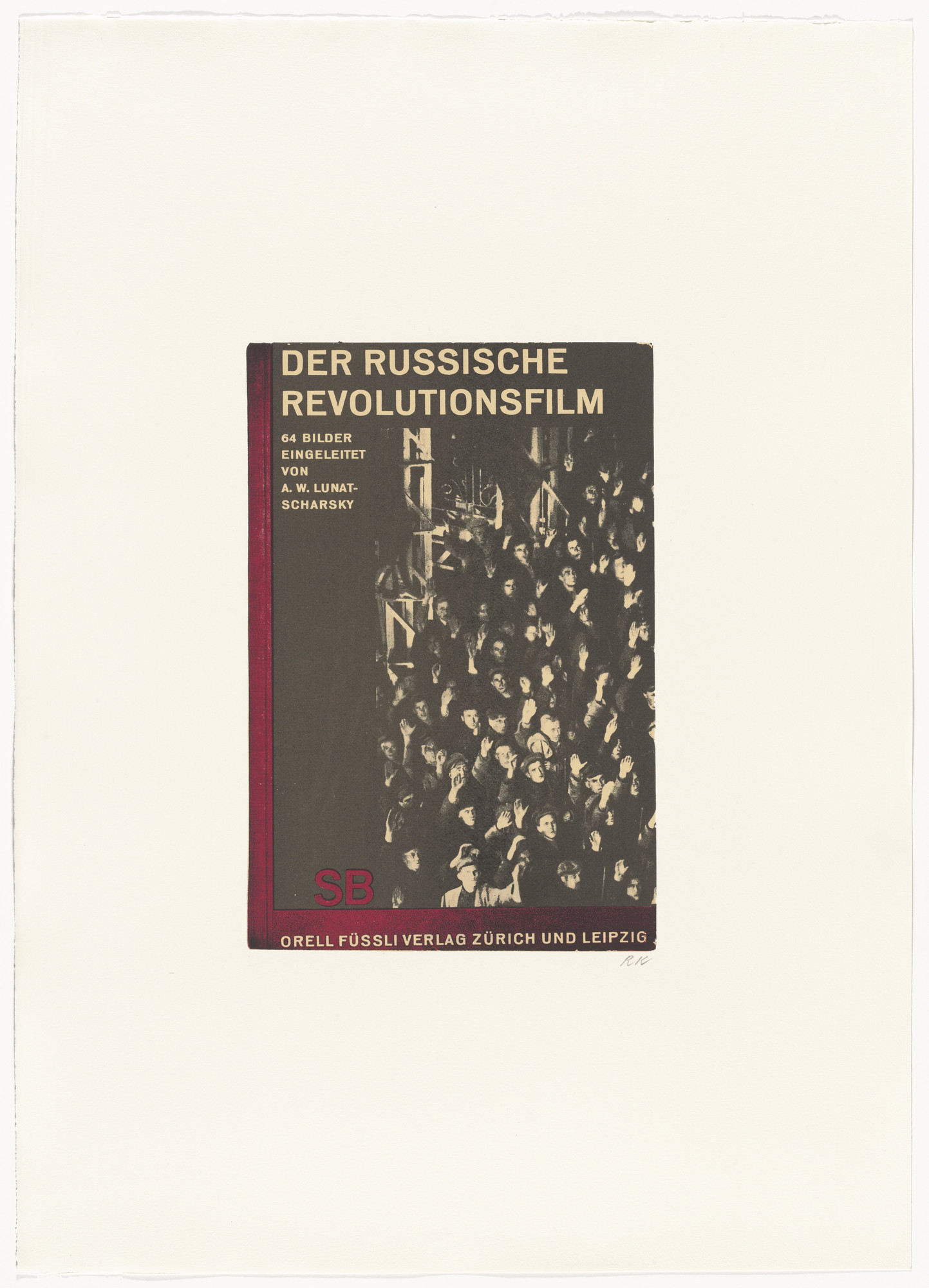 R. B. Kitaj. Der russische Revolutionsfilm from In Our Time: Covers for a Small Library After the Life for the Most Part