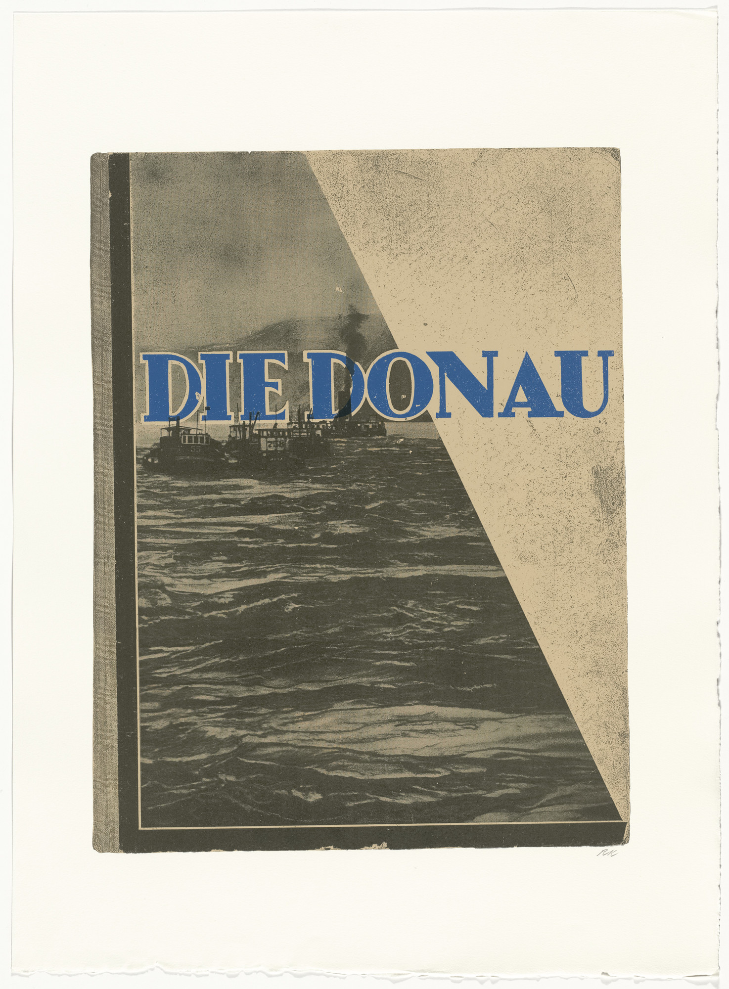 R. B. Kitaj. Die Donau from In Our Time: Covers for a Small Library After the Life for the Most Part