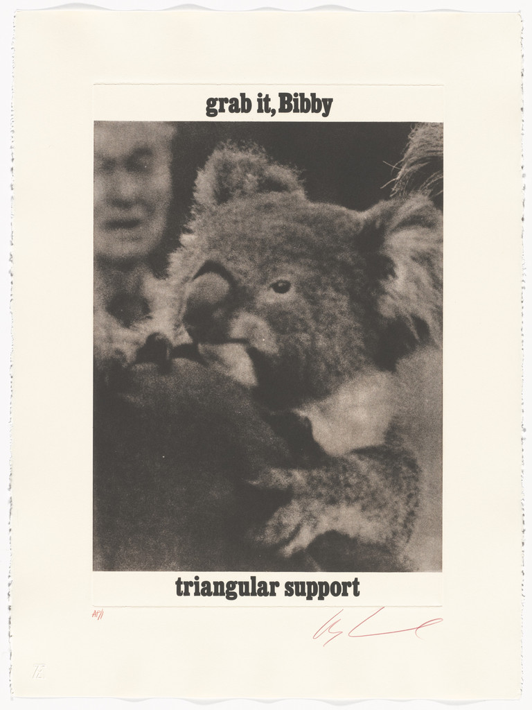 Grab it, Bibby / Triangular Support from the series Brown Bears