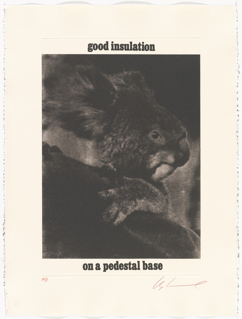 Good Insulation / On a Pedestal Base from the series Brown Bears