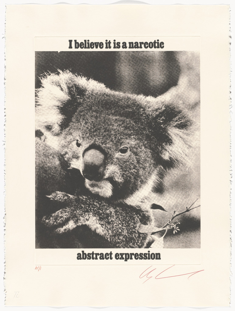 I Believe it is a Narcotic / Abstract Expression from the series Brown Bears