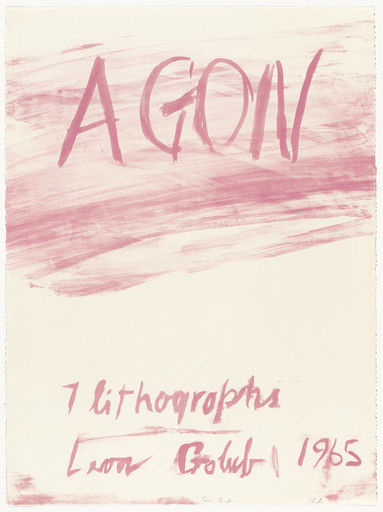 Title page from Agon