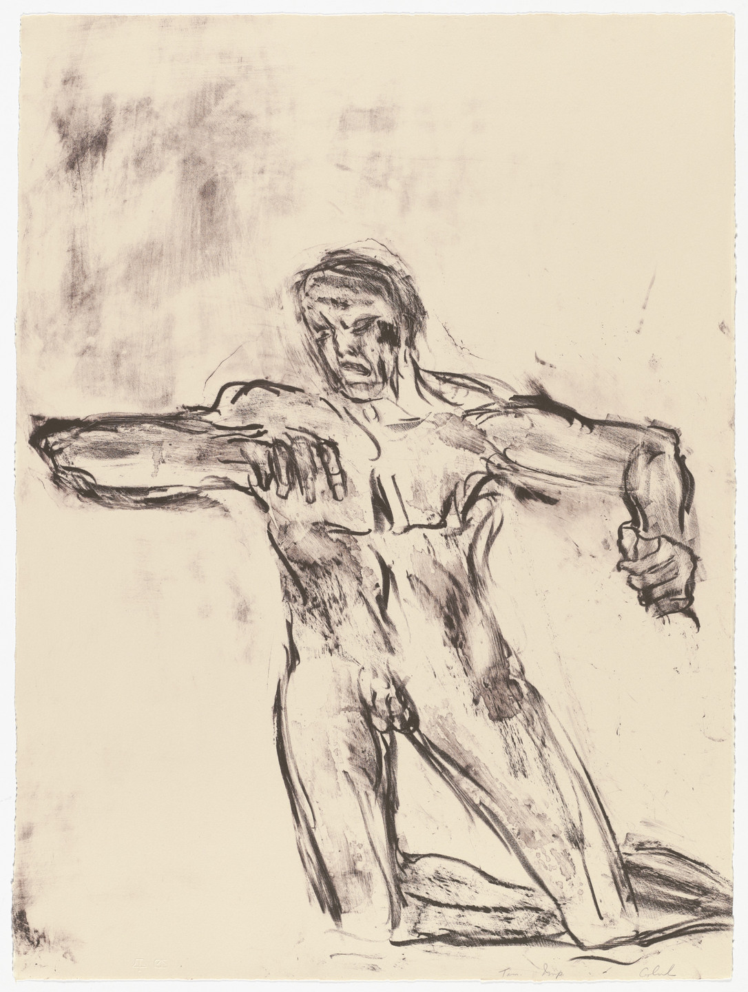 Leon Golub. Agon. 1965