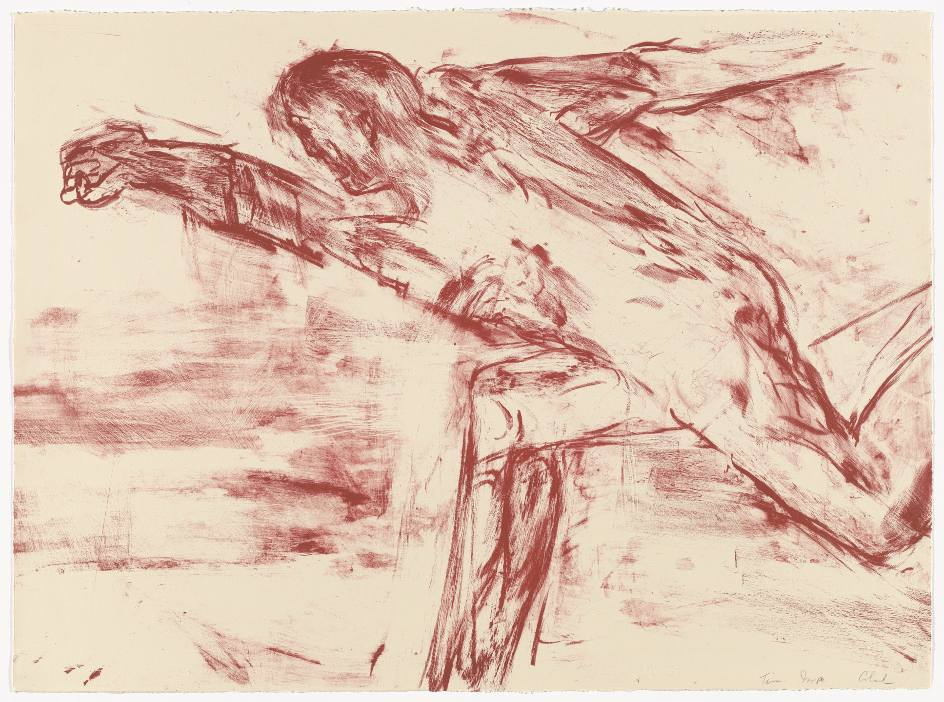 Leon Golub. Agon. 1965