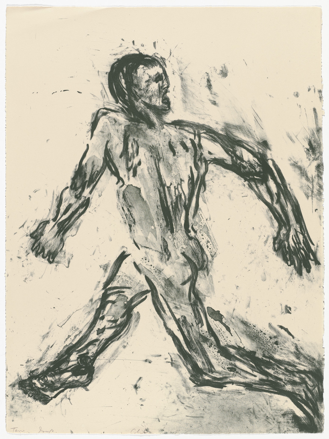 Leon Golub. Agon. 1965