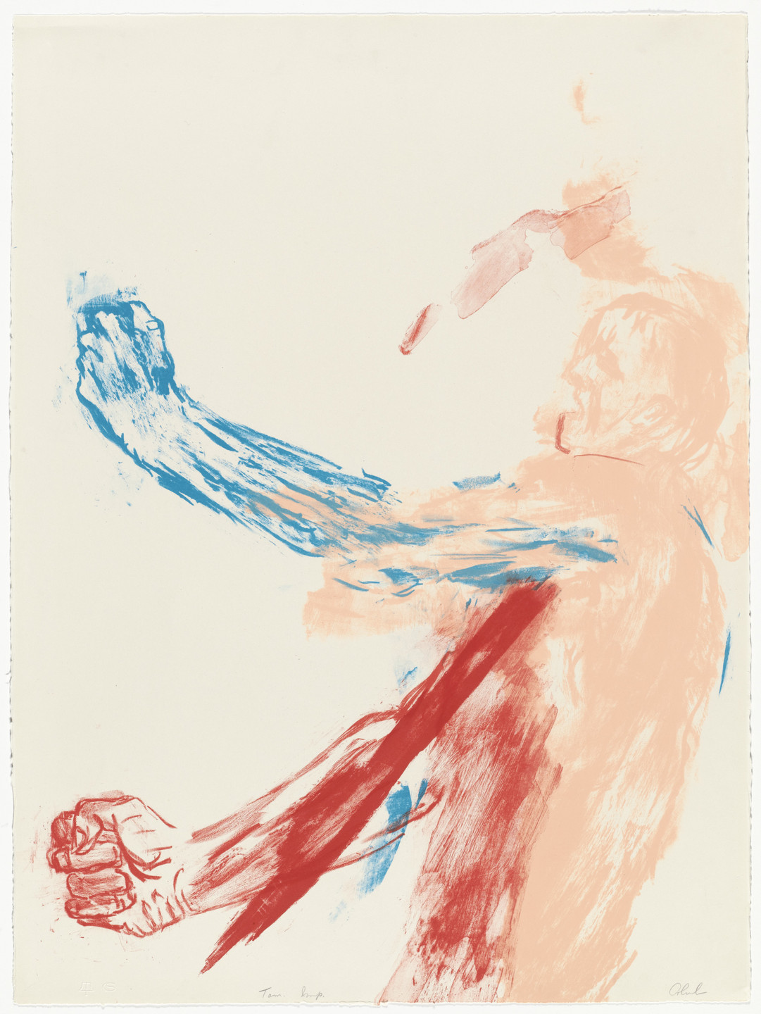 Leon Golub. Agon. 1965