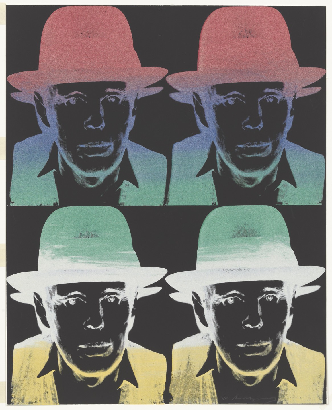 Andy Warhol. Joseph Beuys, State II. 1980–83