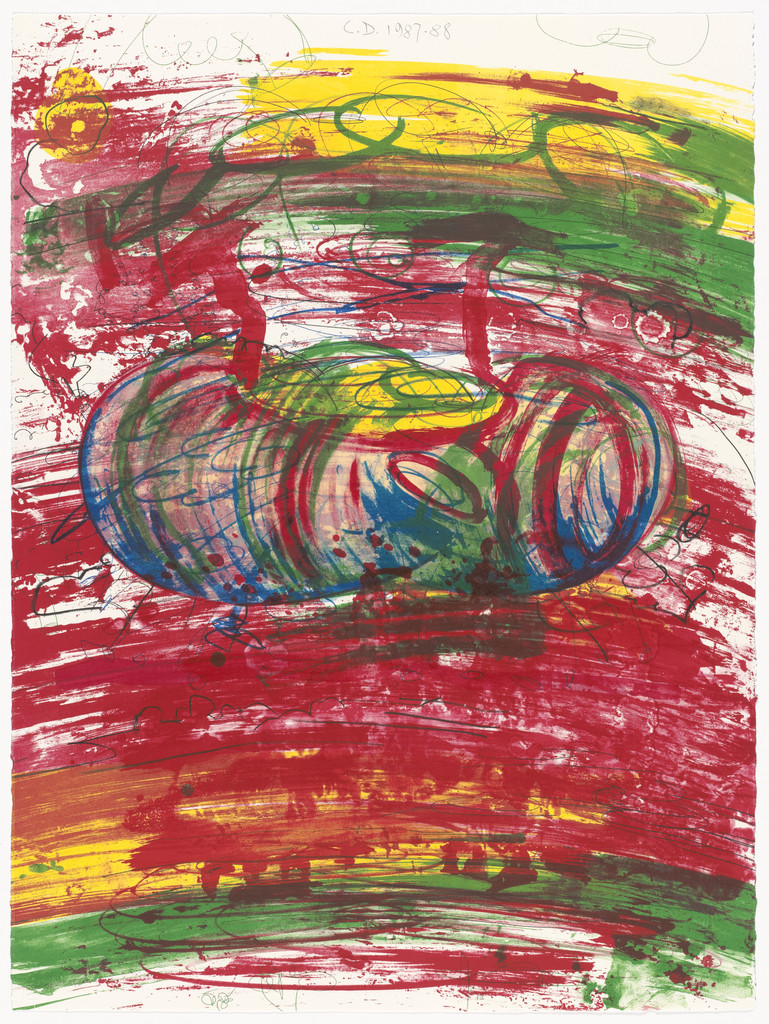 Red (1st) from Red Shift, Carroll Dunham, 1987–88