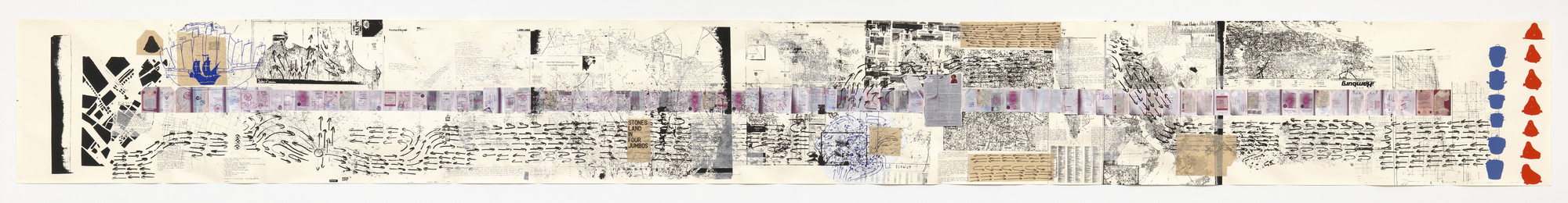 Rirkrit Tiravanija. untitled 2008-2011 (the map of the land of feeling) I. 2011