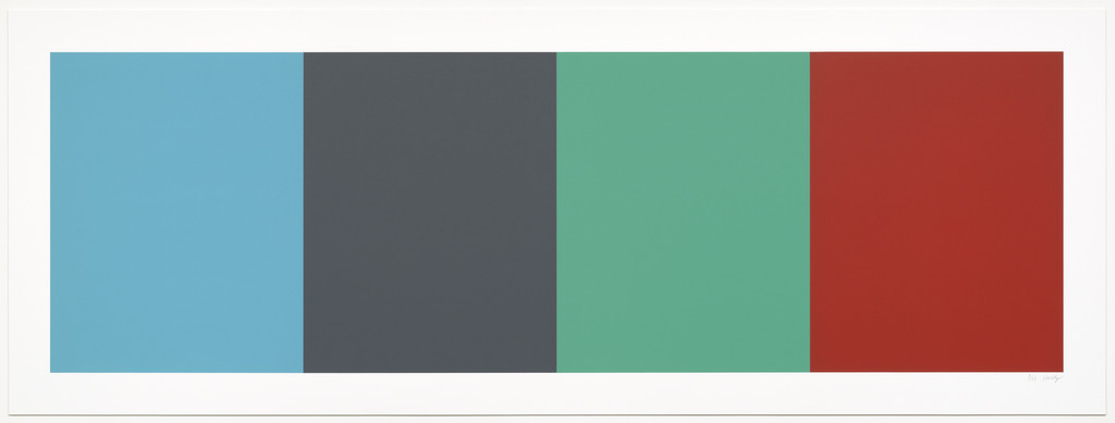 Blue Gray Green Red