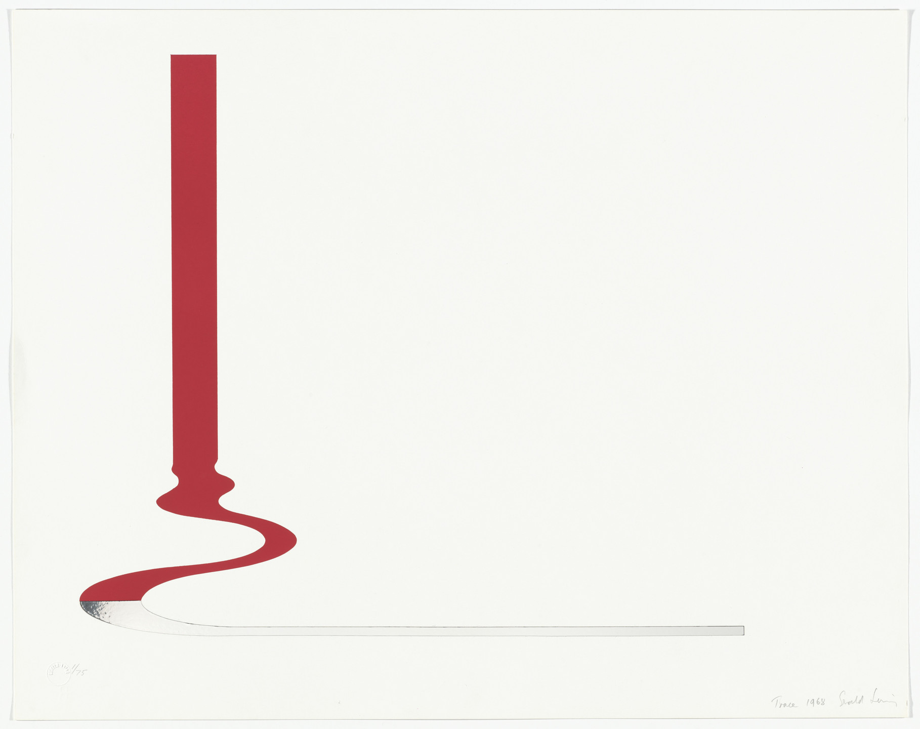 Gerald Laing. Trace from Witness. 1968