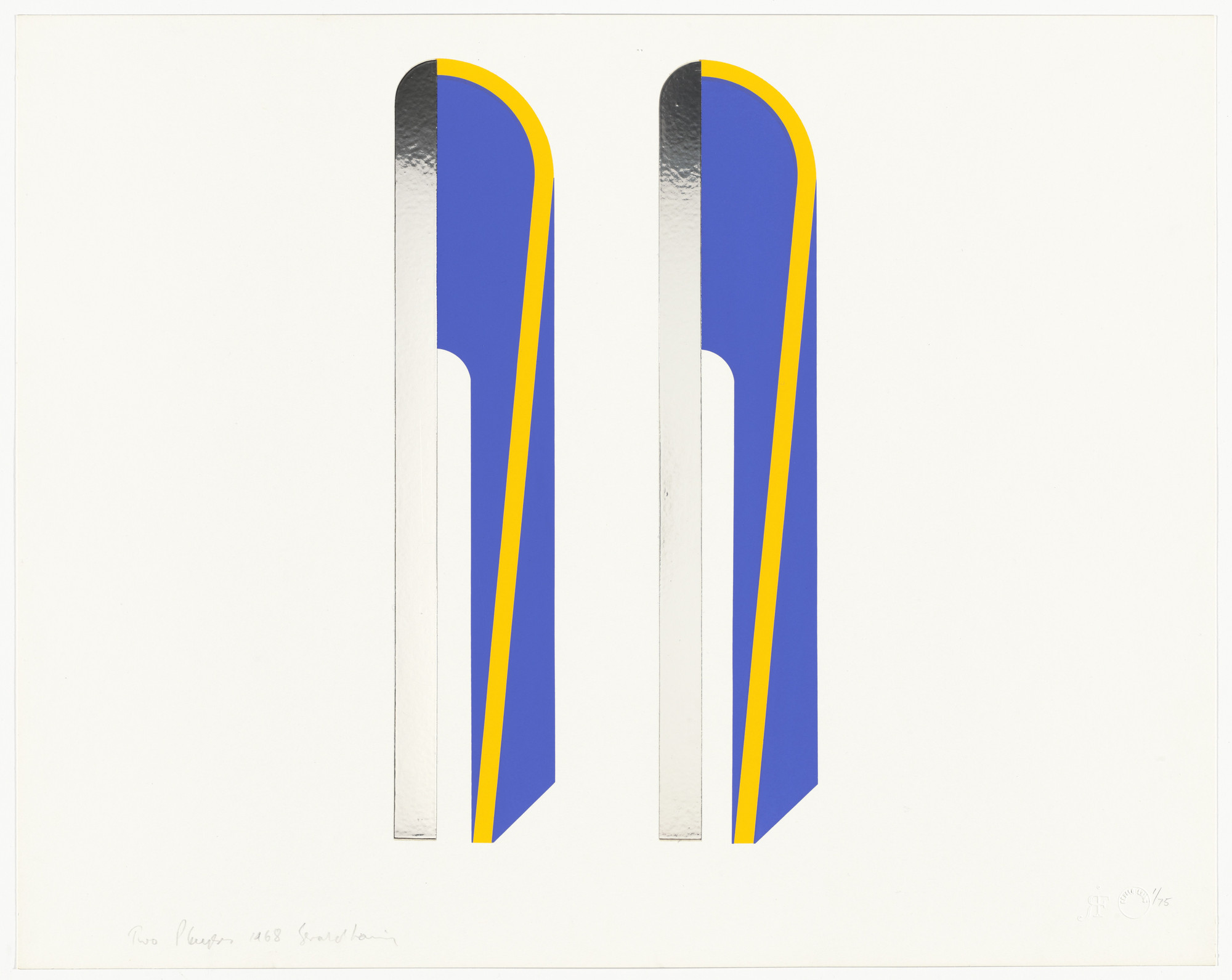 Gerald Laing. Two Players from Witness