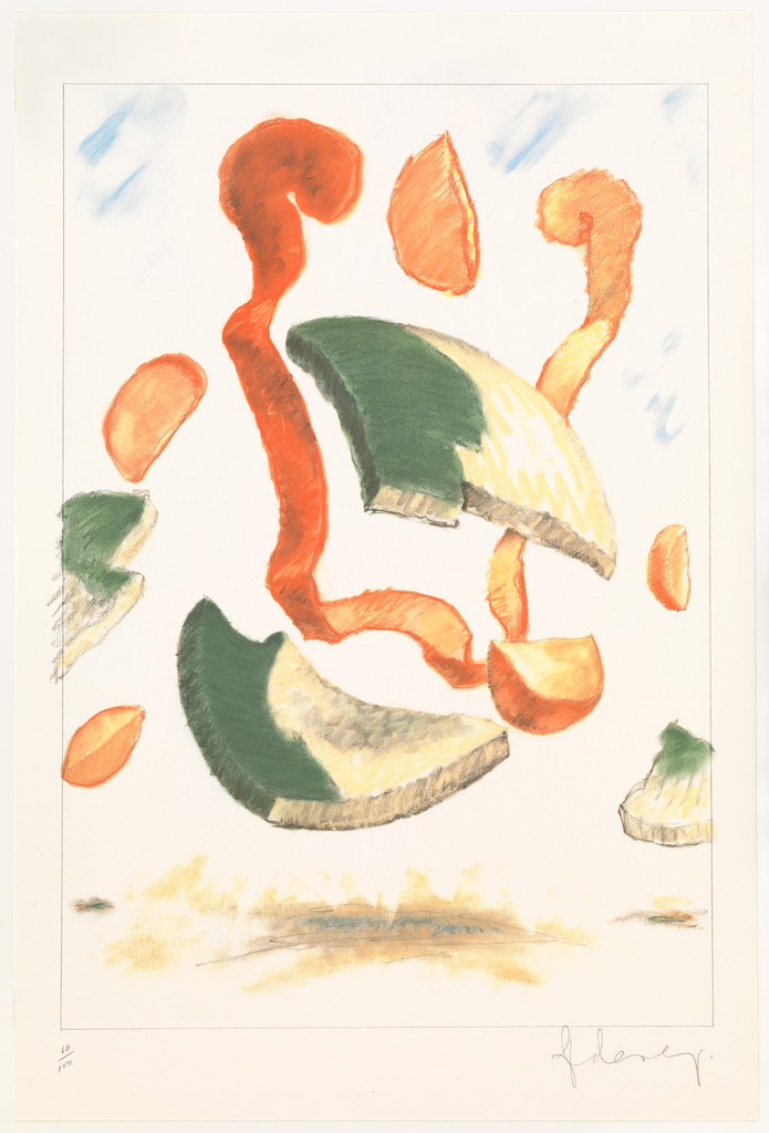 The Dropped Bowl, with Scattering Slices and Peels–In Advance of the Fountain for Metro-Dade Government Center