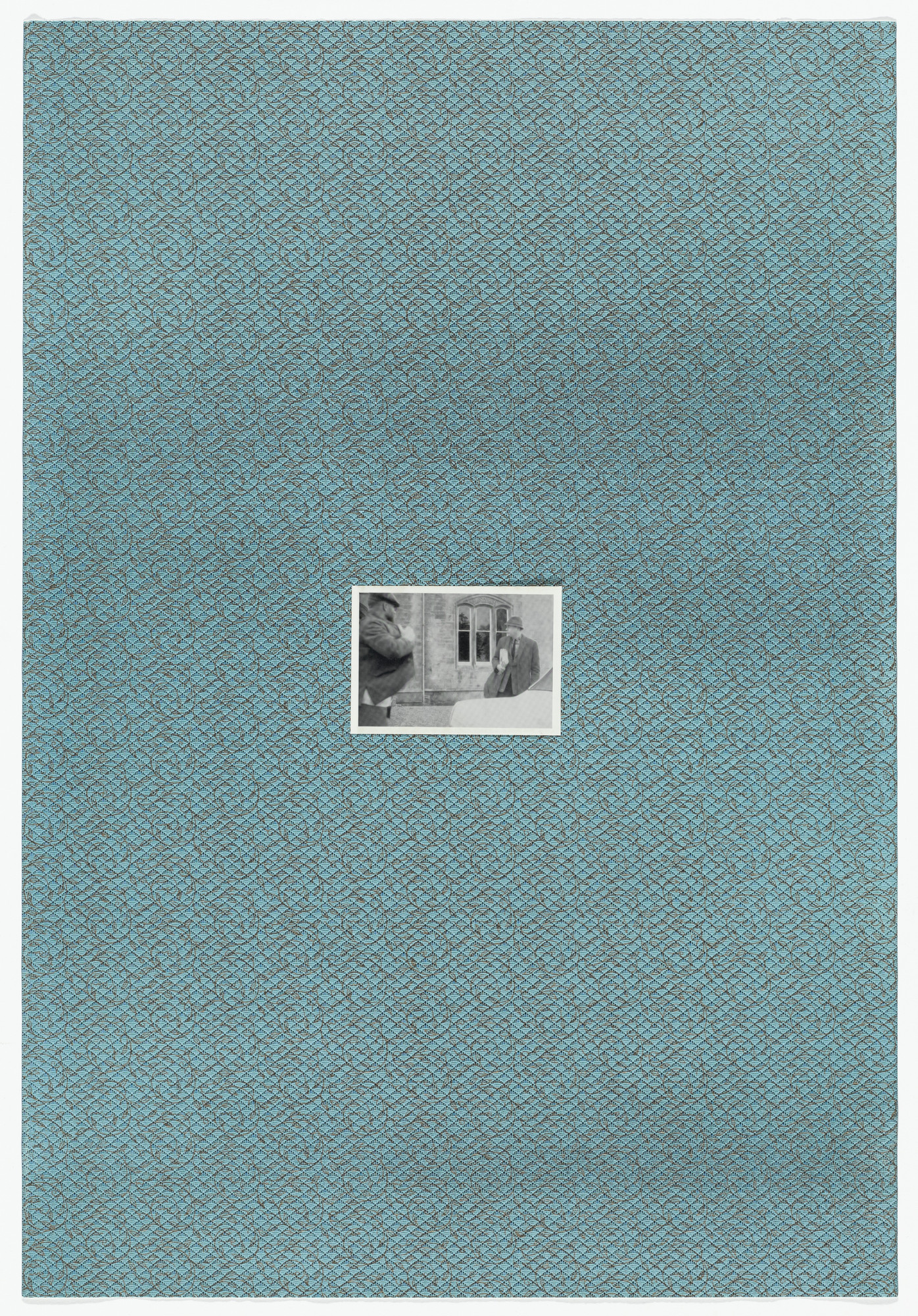 R. B. Kitaj. Americans Abroad; Biggar, Lanarkshire (frontispiece) from the portfolio Mahler Becomes Politics, Beisbol