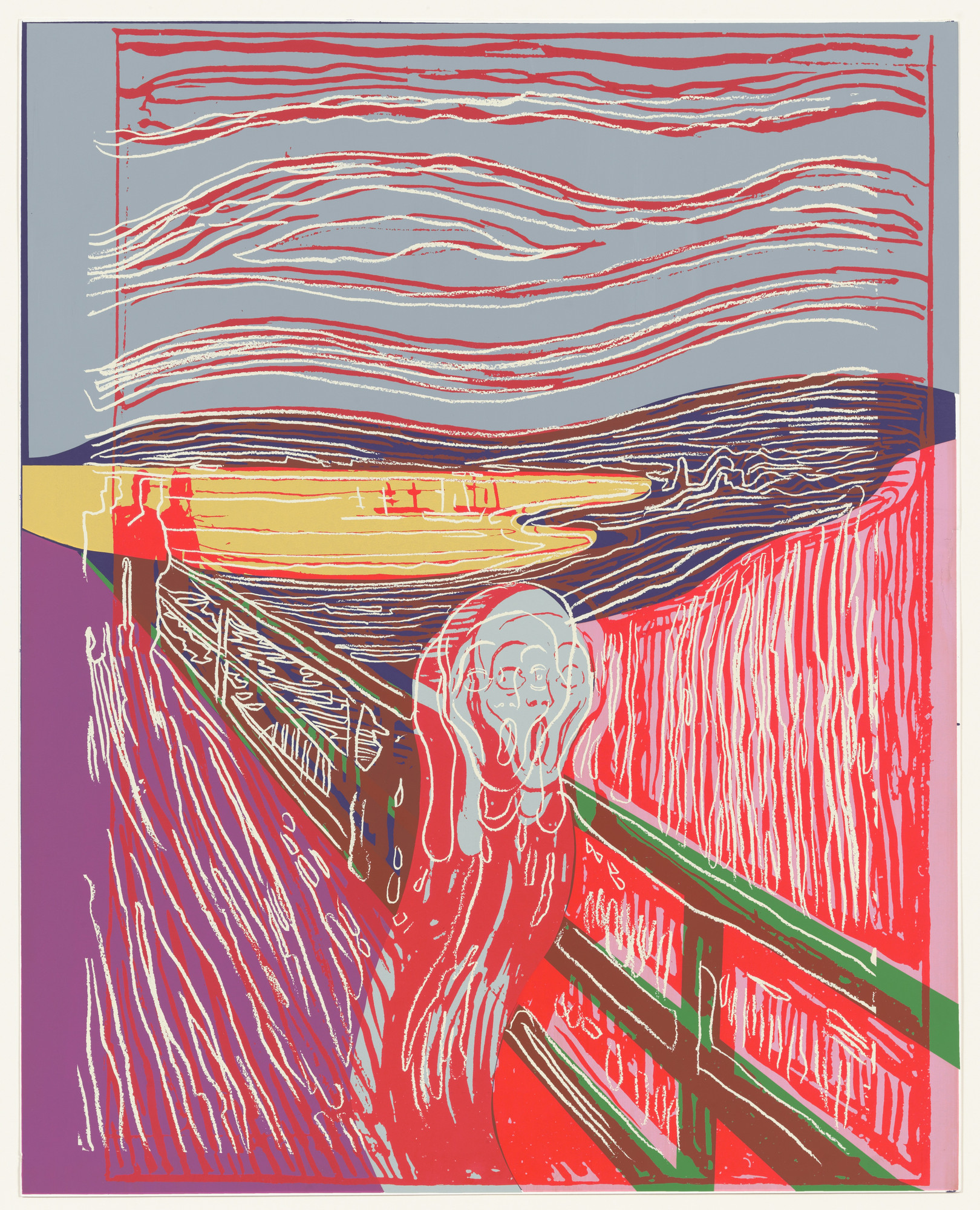 Andy Warhol. The Scream (after Munch). 1984 | MoMA