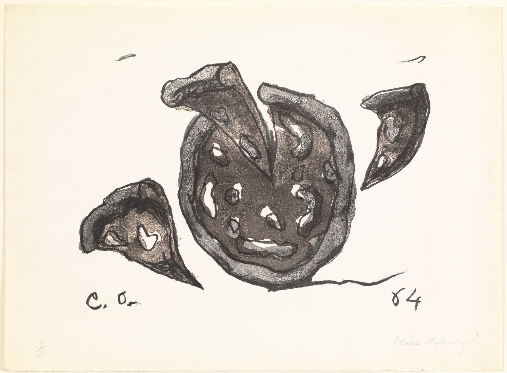 Claes Oldenburg. Flying Pizza