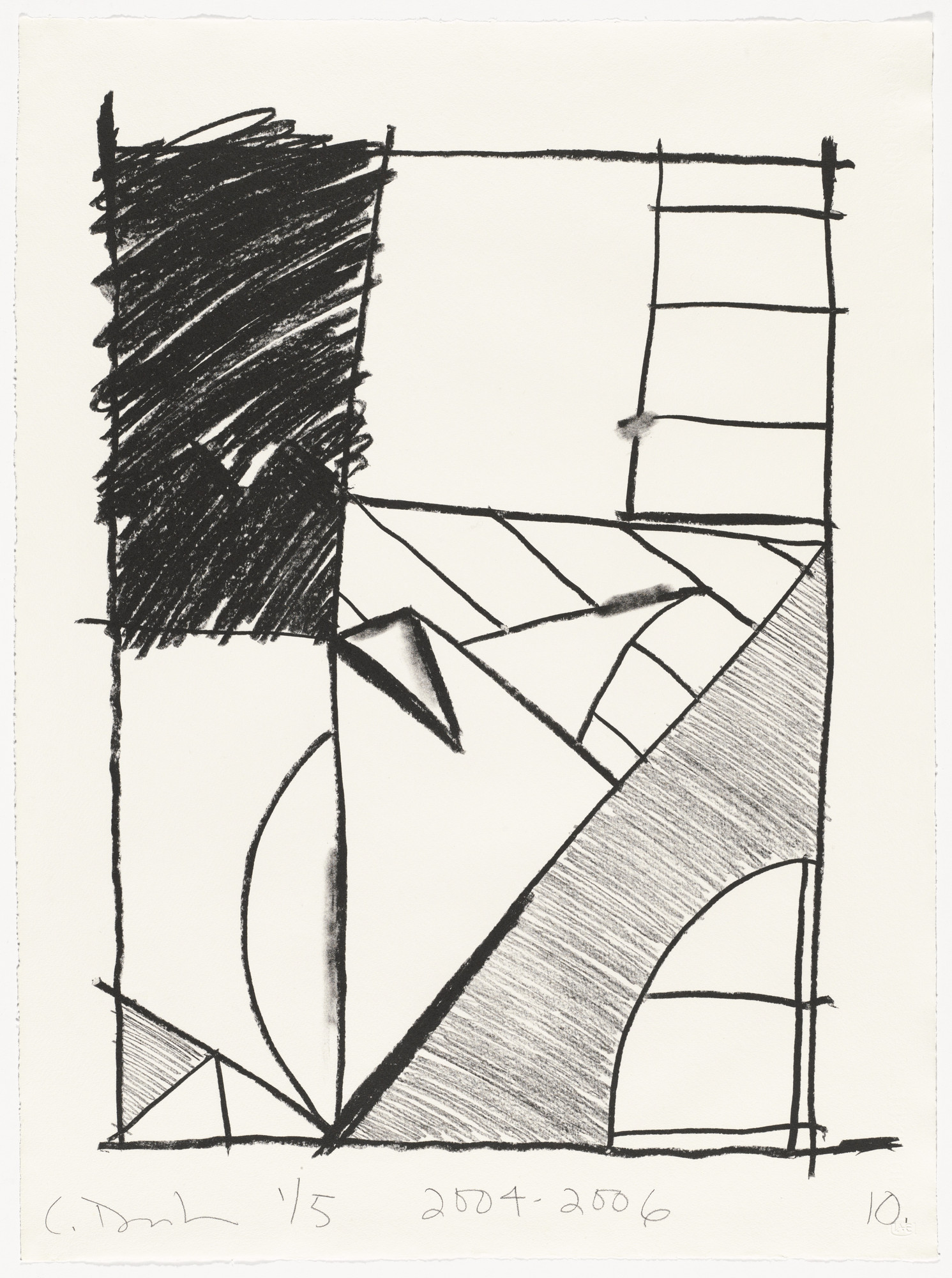 Carroll Dunham. Untitled (10) from Untitled