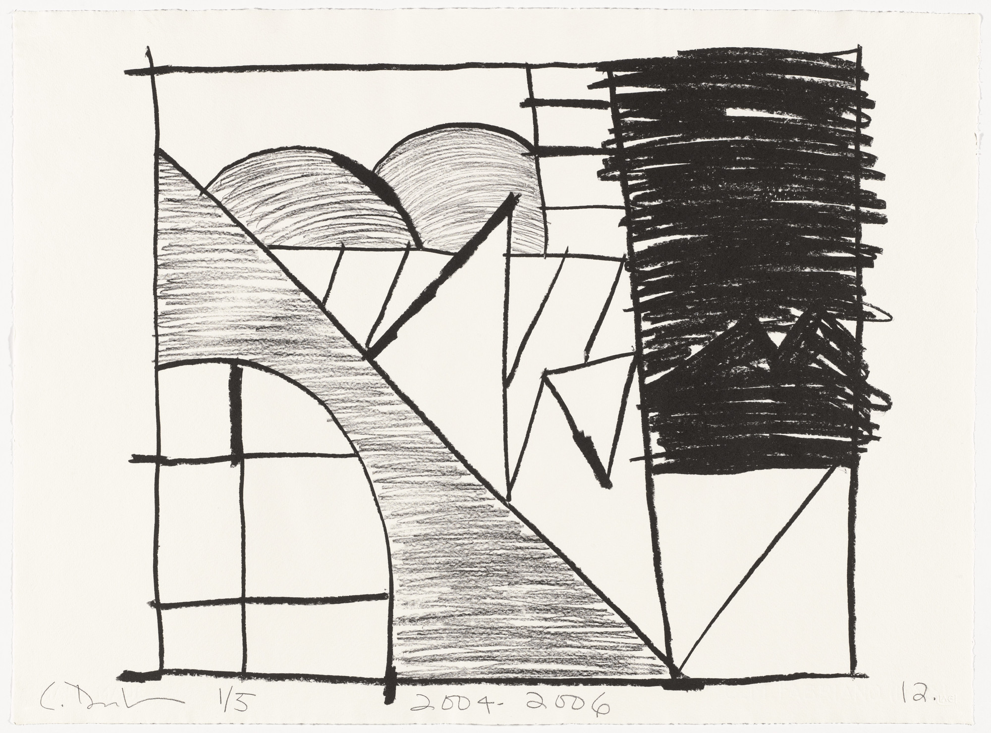 Carroll Dunham. Untitled (12) from Untitled