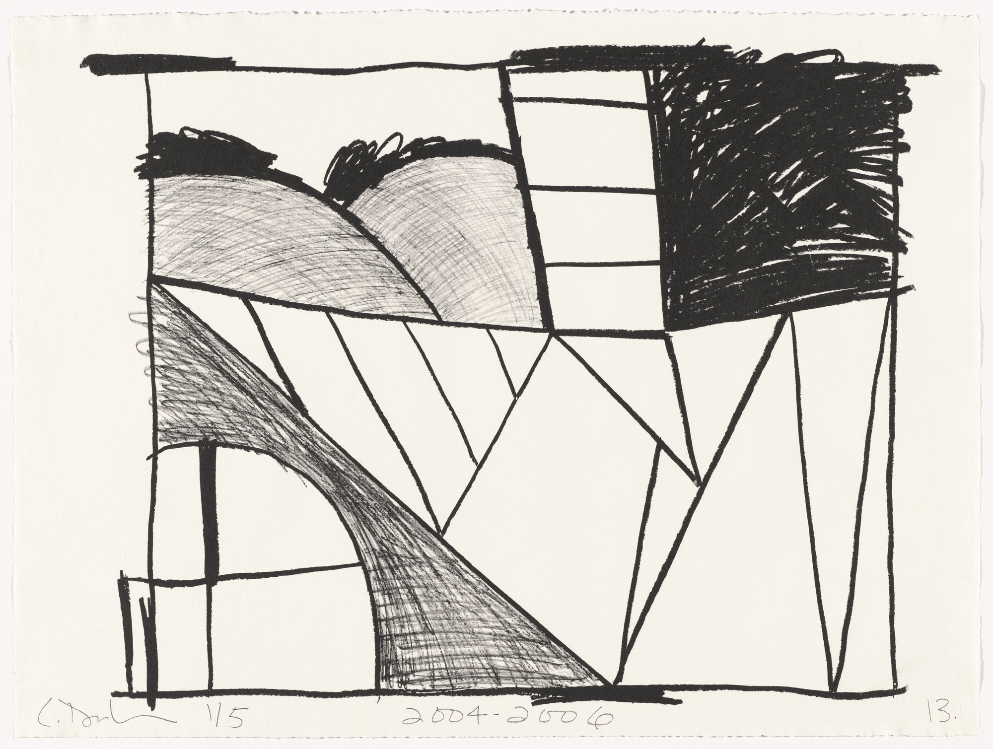 Carroll Dunham. Untitled (13) from Untitled