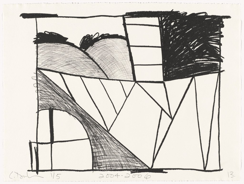 Untitled (13) from Untitled, Carroll Dunham, 2004-06