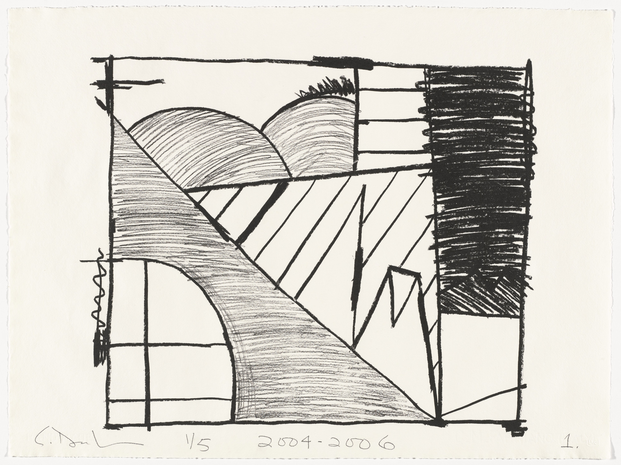 Carroll Dunham. Untitled (1) from Untitled
