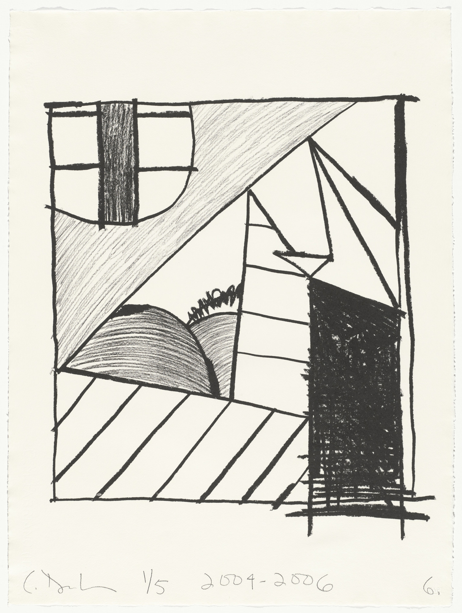 Carroll Dunham. Untitled (6) from Untitled