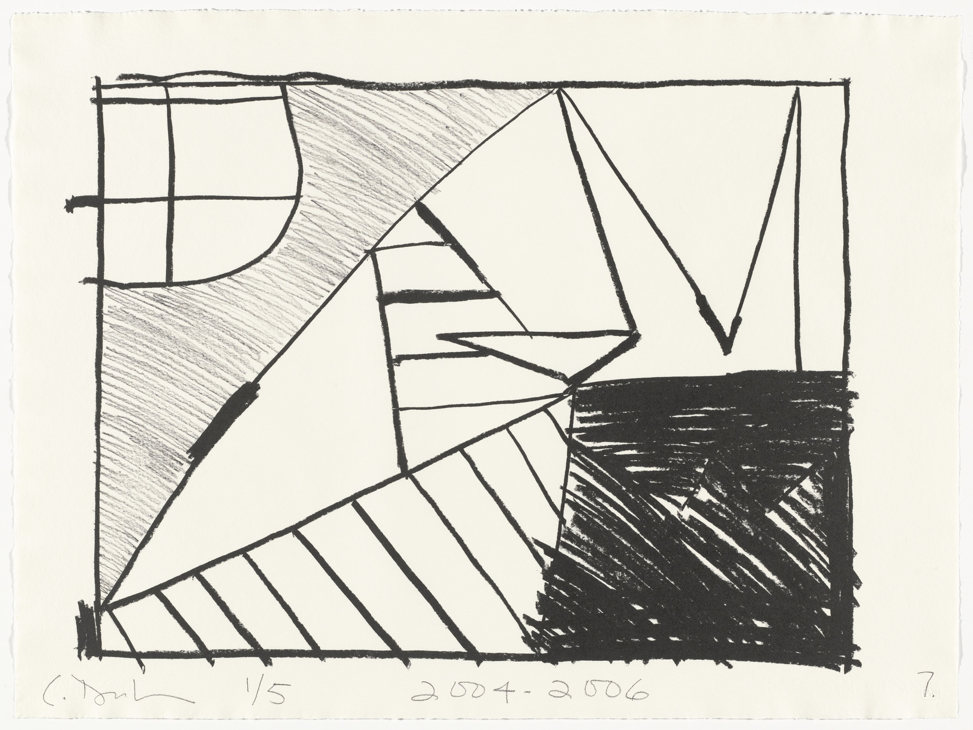 Carroll Dunham. Untitled (7) from Untitled