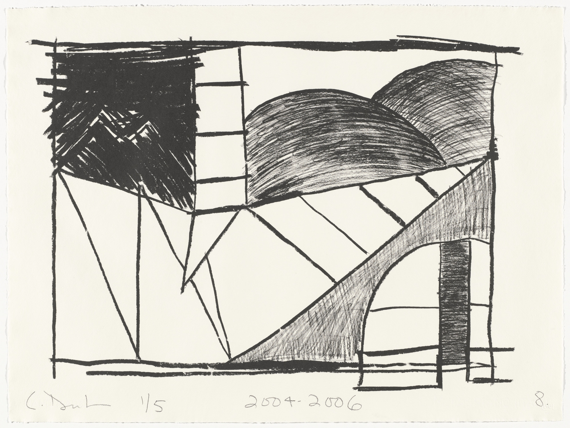 Carroll Dunham. Untitled (8) from Untitled