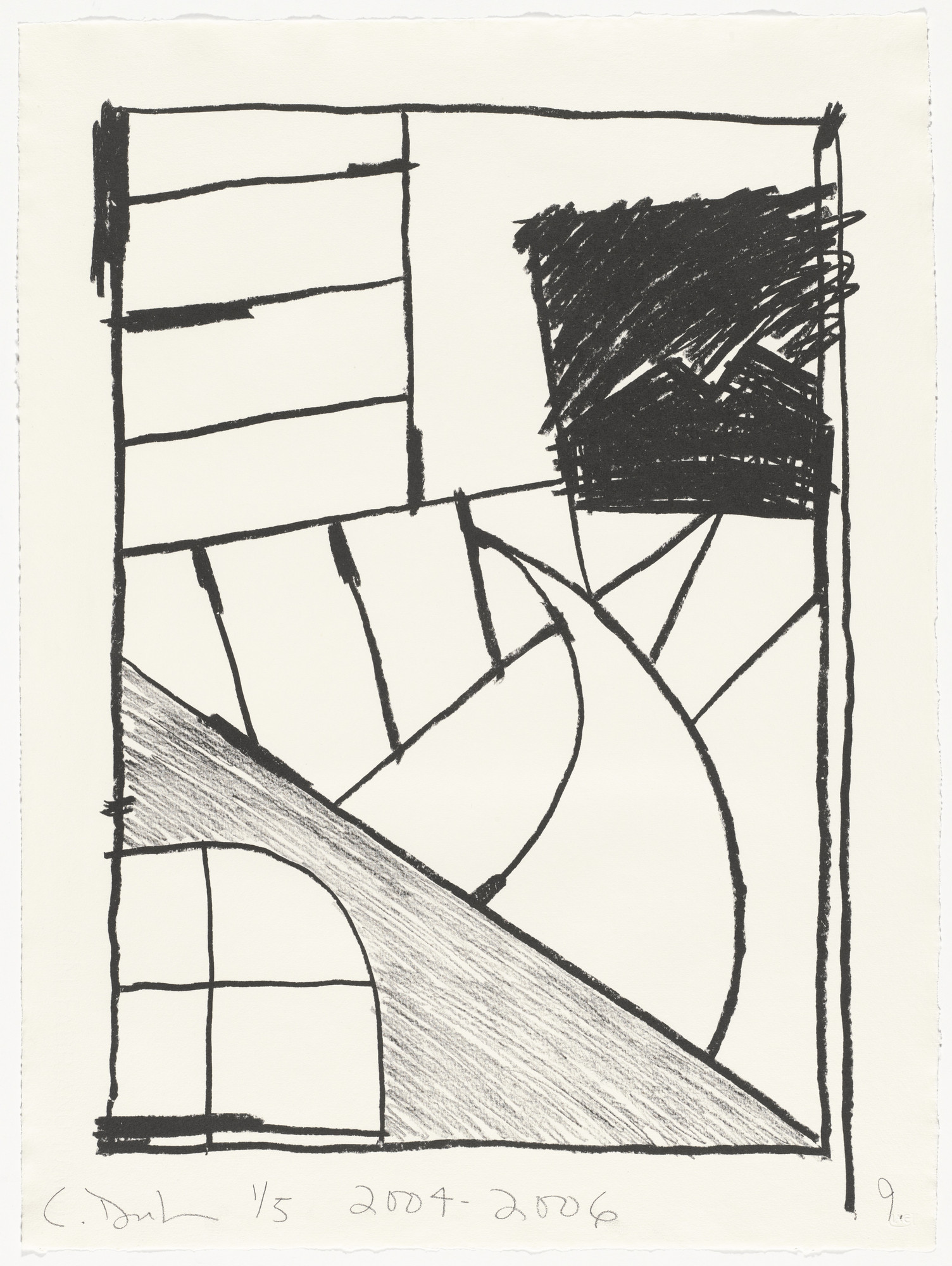 Carroll Dunham. Untitled (9) from Untitled