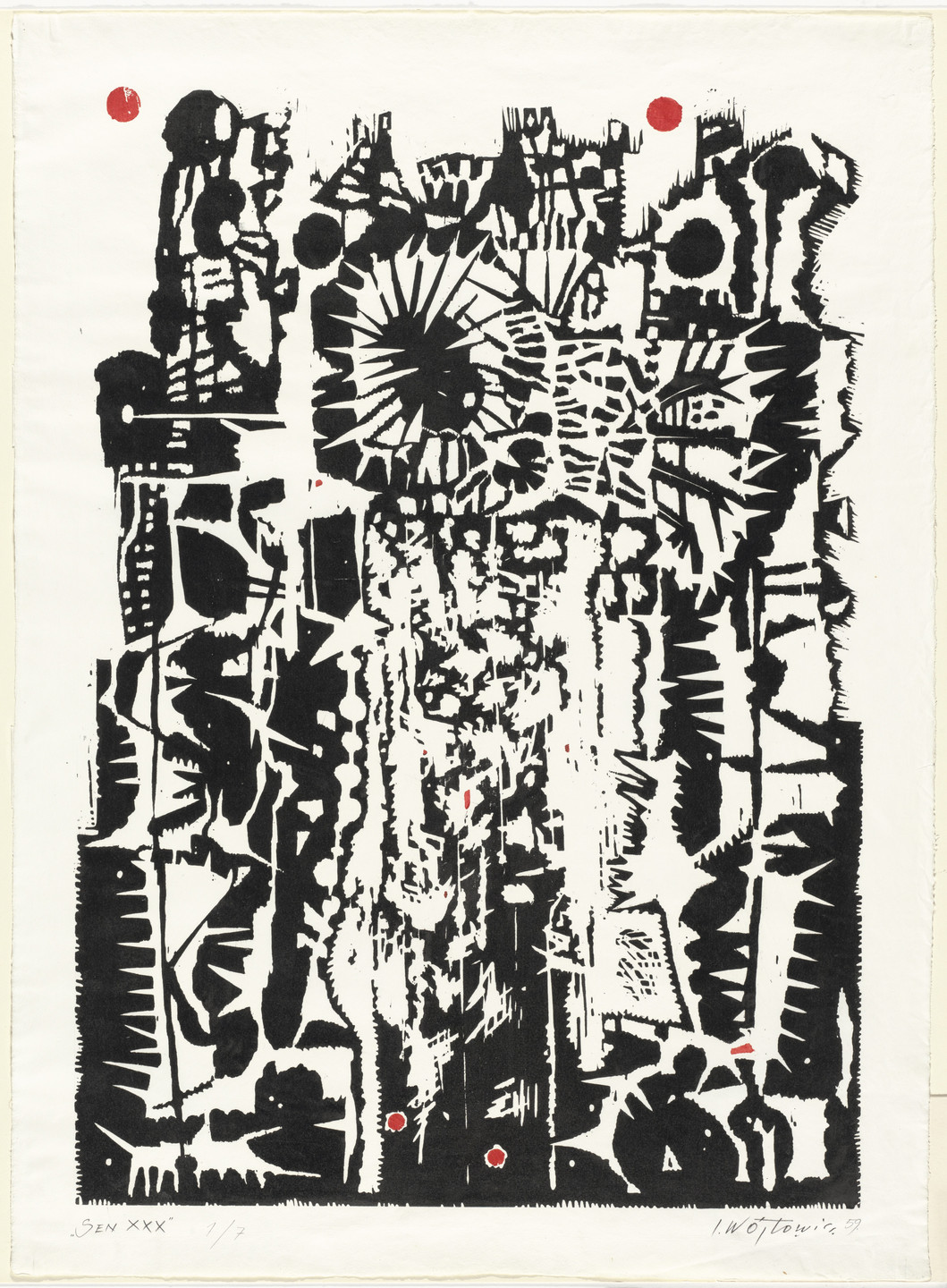 Stanislav Wojtowicz. Dream XXX ( Sen XXX ). 1959