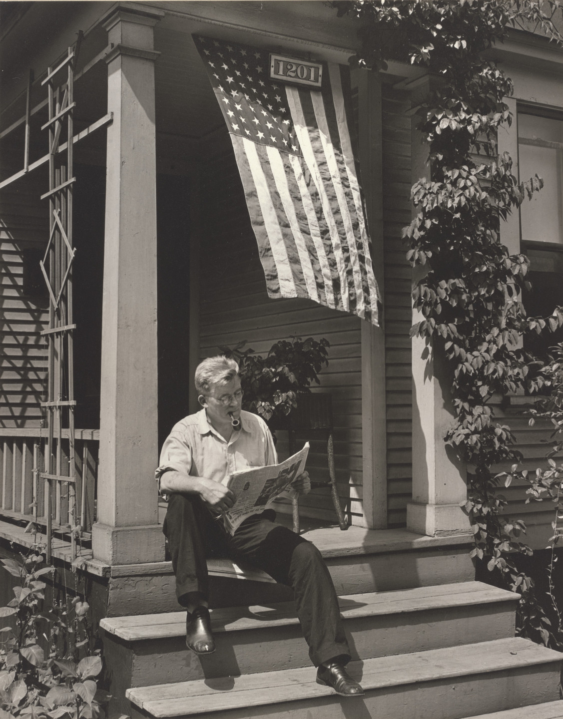 Walter Farynk. Mr. Average American on an American Holiday. 1941