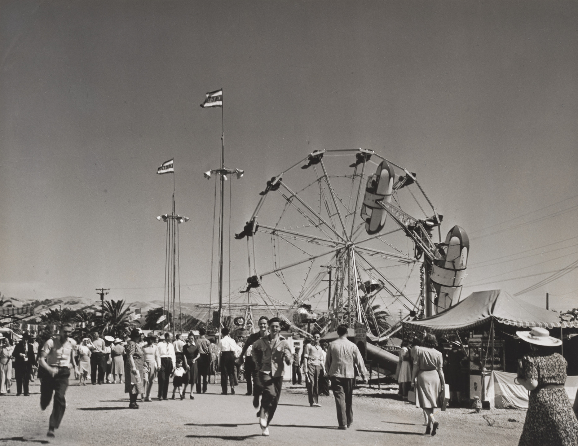 Q. O. Gilbert. County Fair, Pleasonton, California. 1941