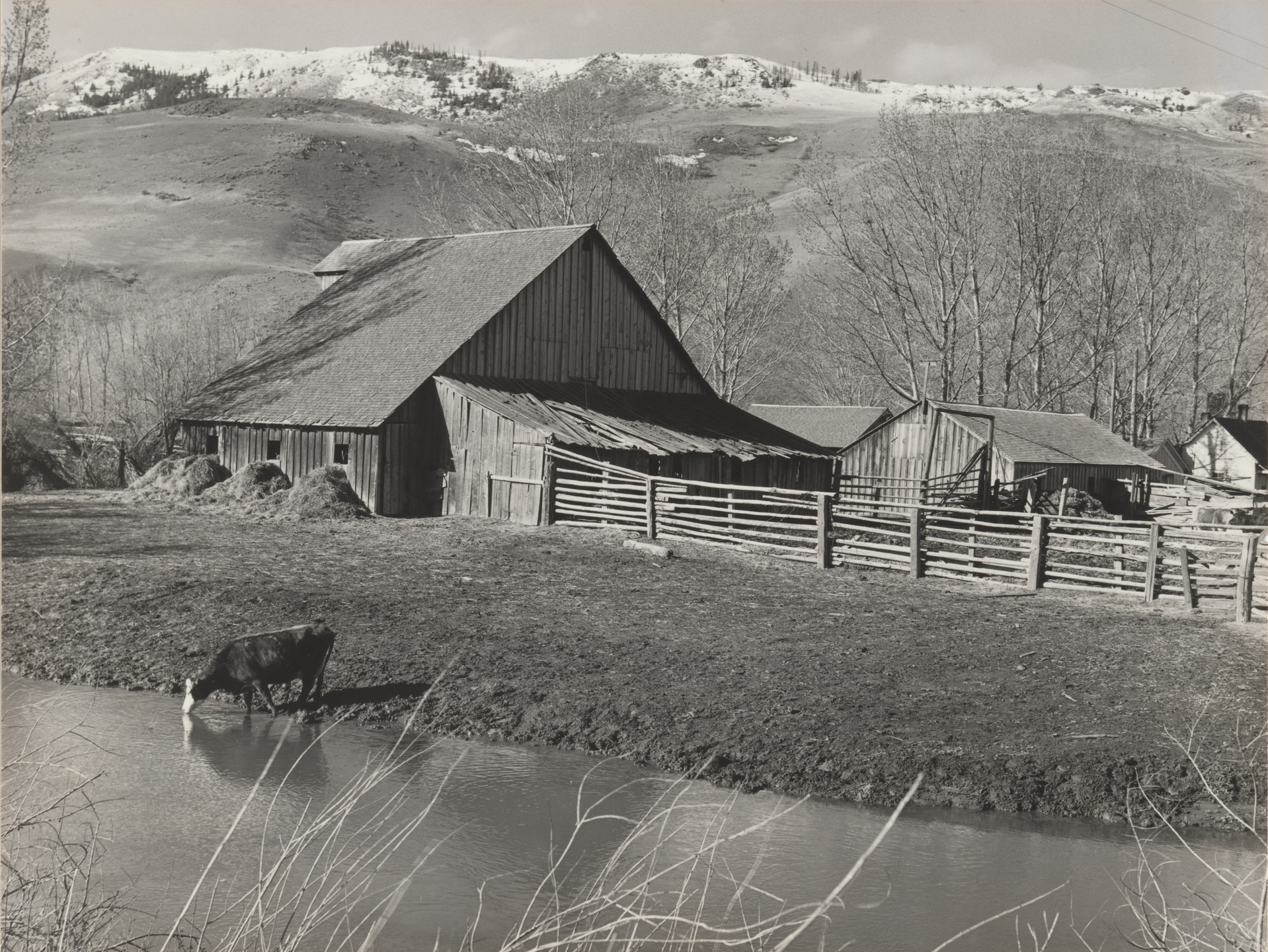 Minor White. Farm, Grande Ronde Valley, Oregon. 1941