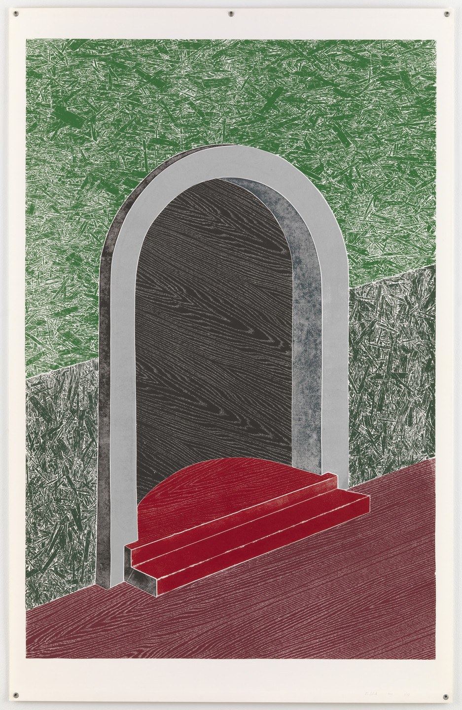 Thomas Schütte. Untitled from Woodcuts. 2011
