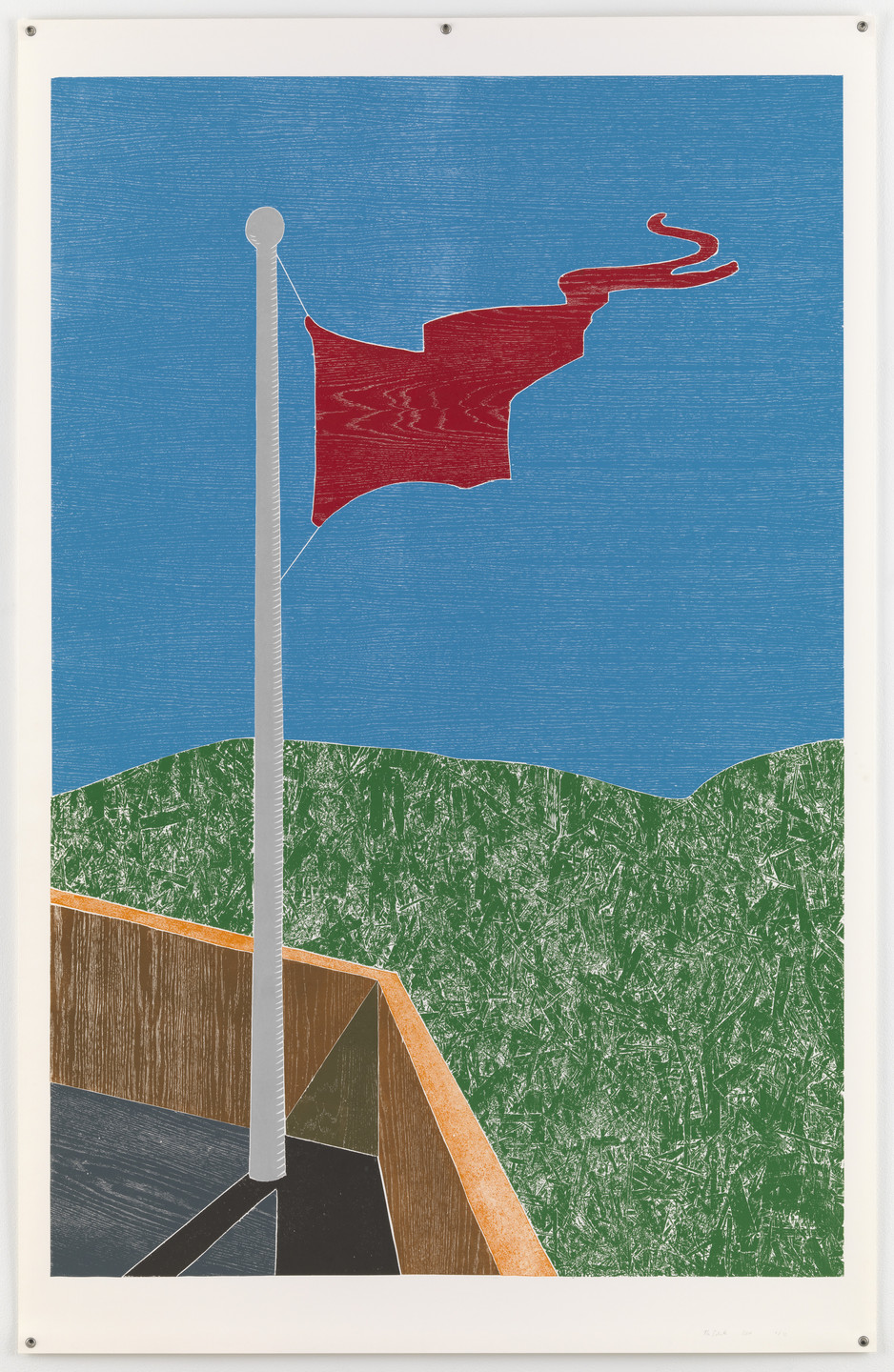 Thomas Schütte. Untitled from Woodcuts. 2011