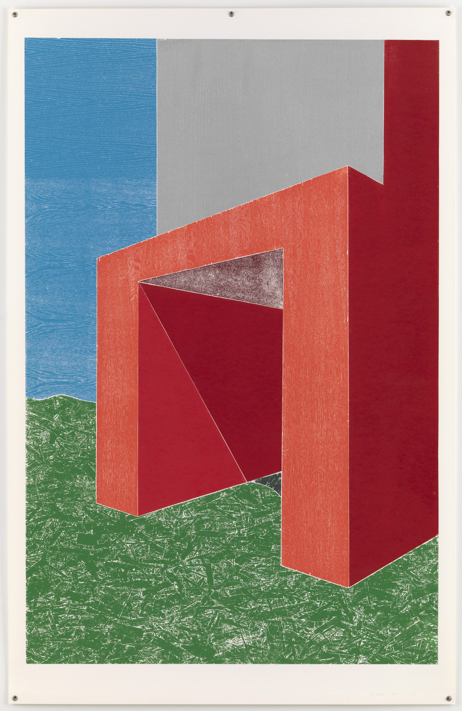 Thomas Schütte. Untitled from Woodcuts. 2011