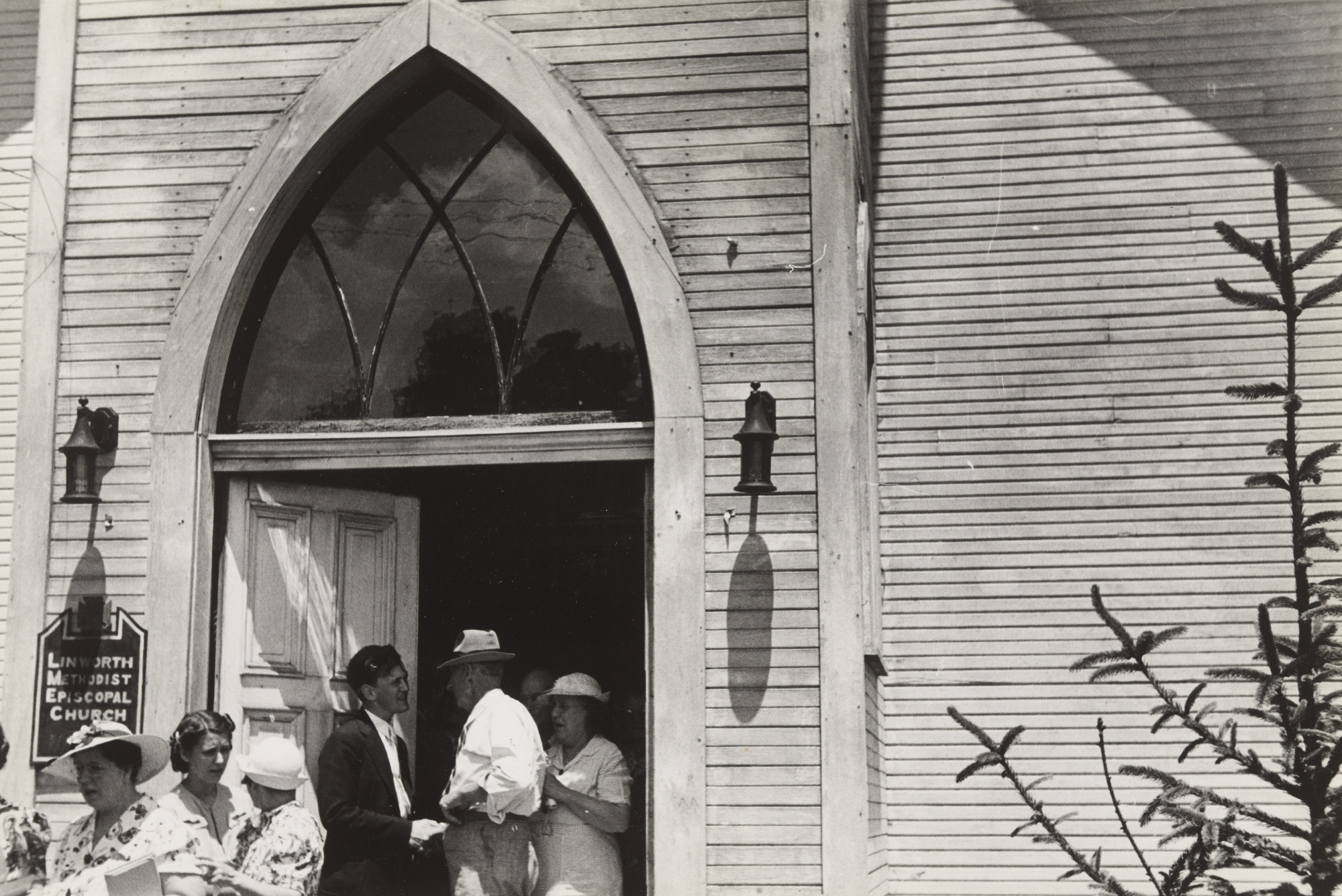 Ben Shahn. Sunday Morning in Linworth, Ohio