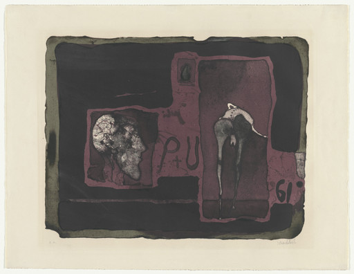 Paul Wunderlich, Karin Székessy. Porträt Wunderlich. (1968) | MoMA