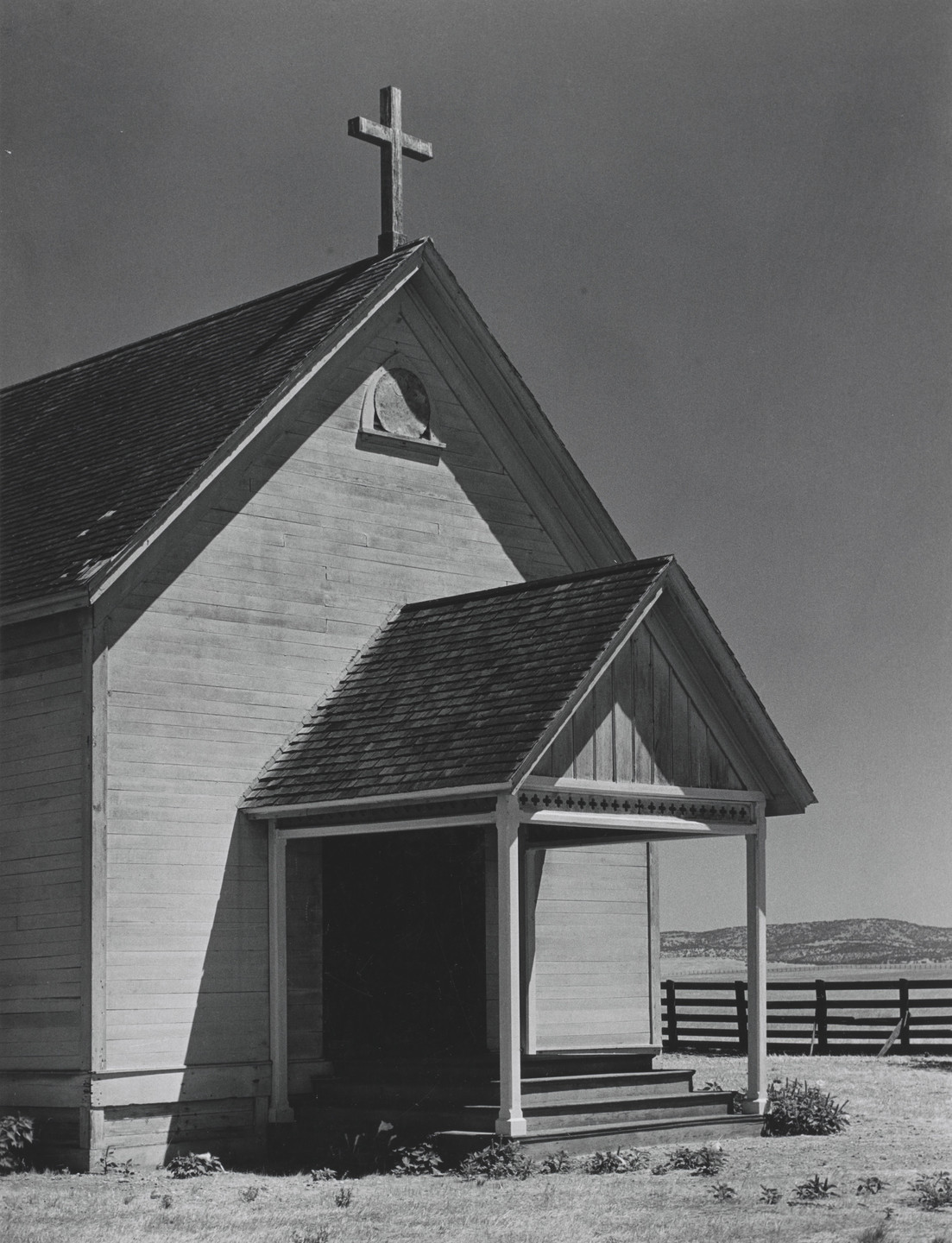 Roi Partridge. Church on the Range. c. 1940