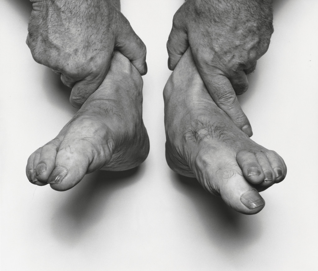 Hands Holding Feet, John Coplans, 1985