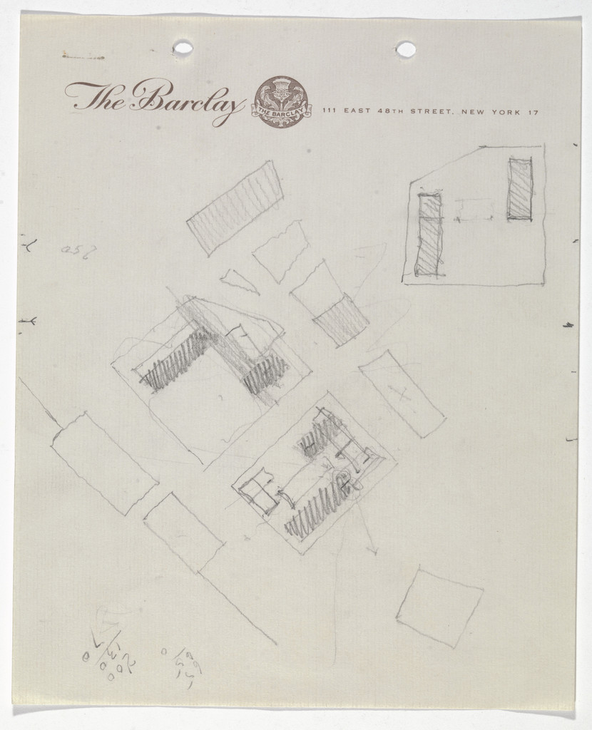 Battery Park Apartment Buildings Project, New York, NY (Site plan sketch)