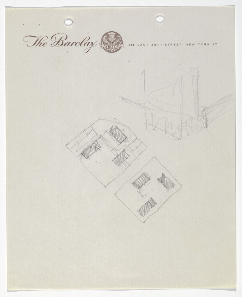 Battery Park Apartment Buildings Project, New York, NY (Site plan sketch)
