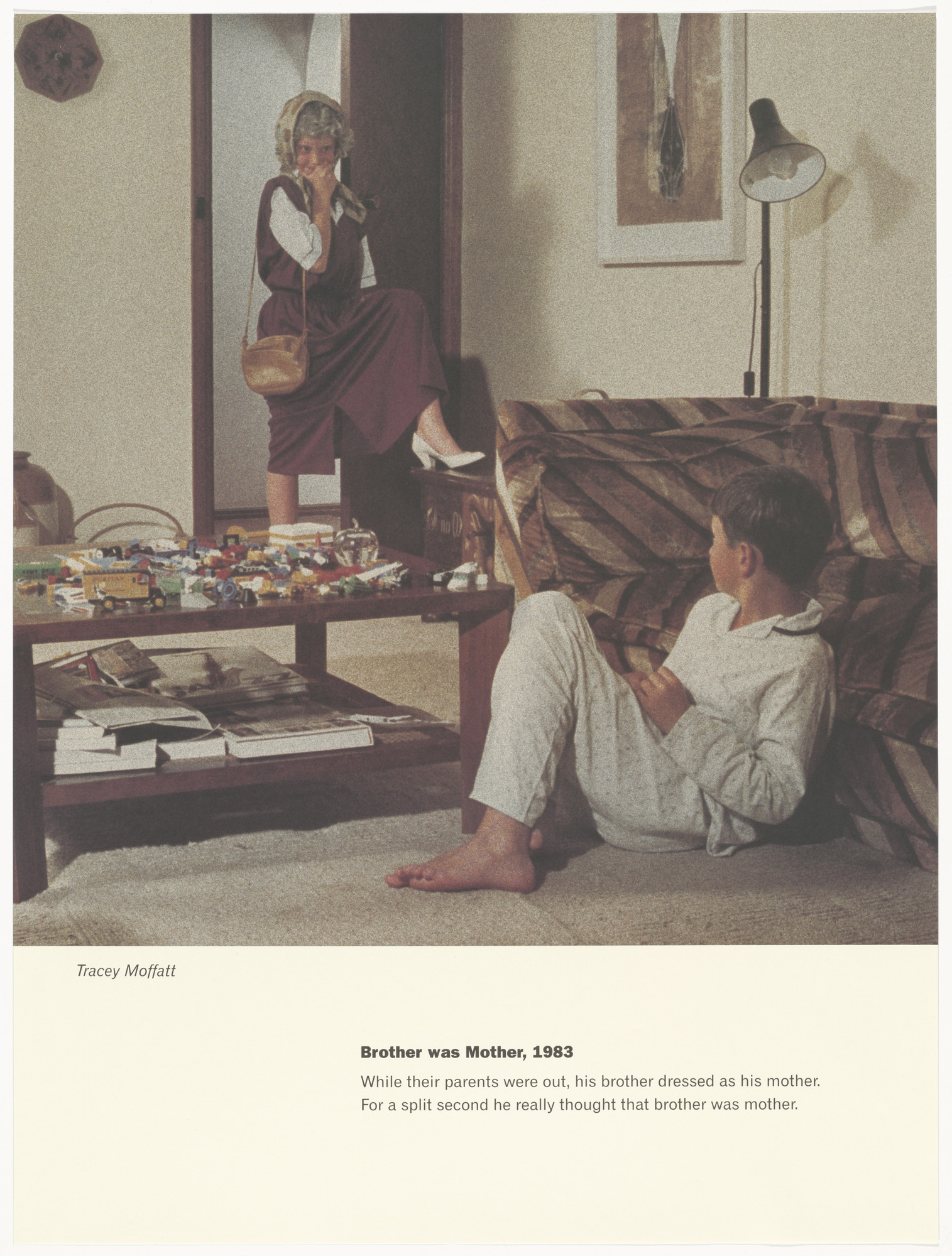 Tracey Moffatt. Brother was Mother, 1983 from Scarred for Life, II