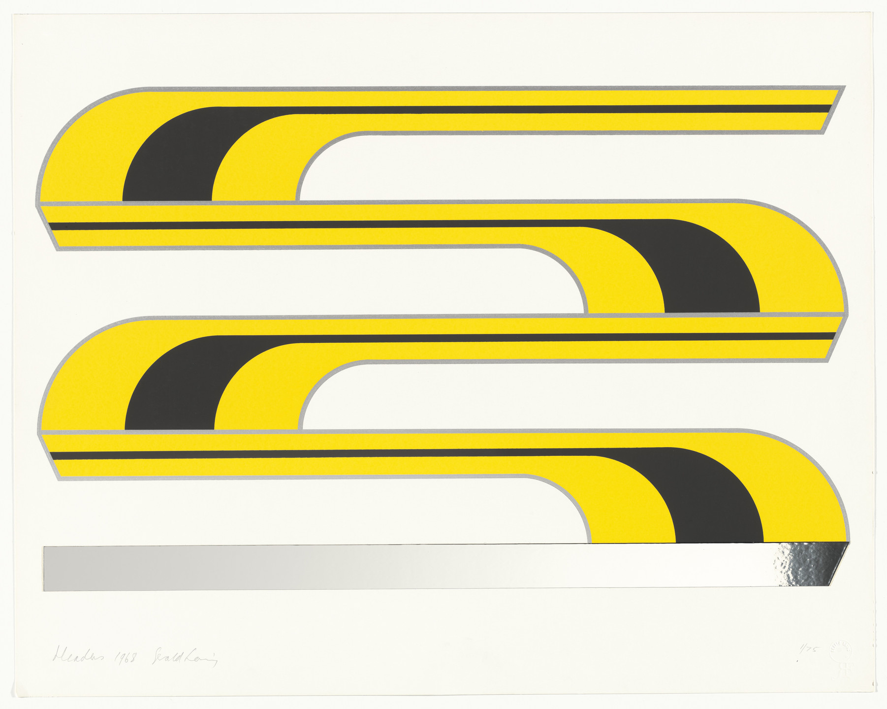 Gerald Laing. Headers from Witness. 1968