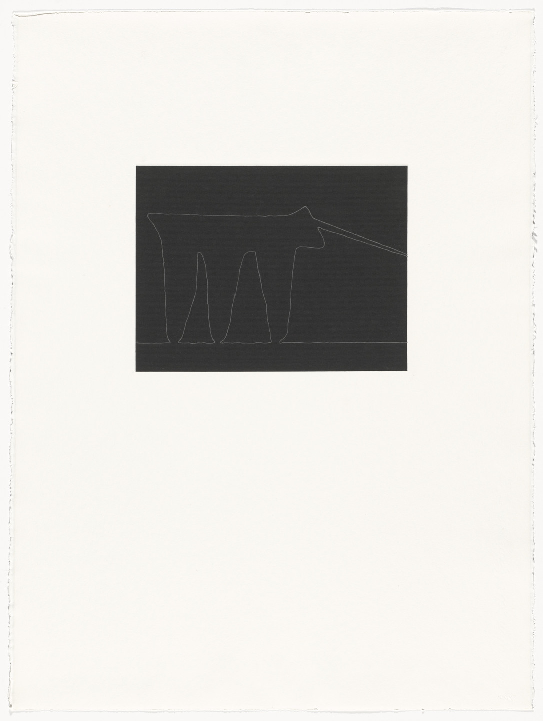 Lois Lane. Untitled from the portfolio Six Aquatints. 1979