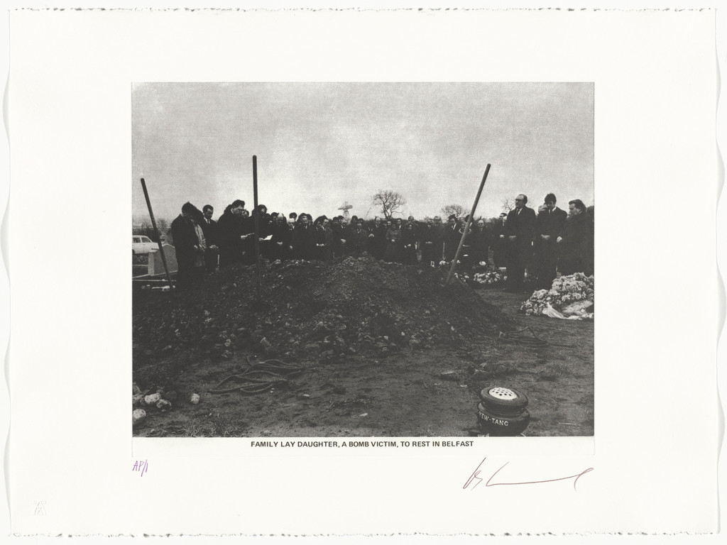 Family Lay Daughter, A Bomb Victim, to Rest in Belfast from the series The Troubles