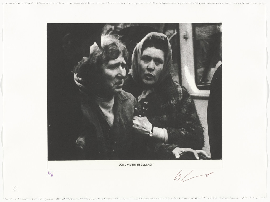 Bomb Victim in Belfast from the series The Troubles