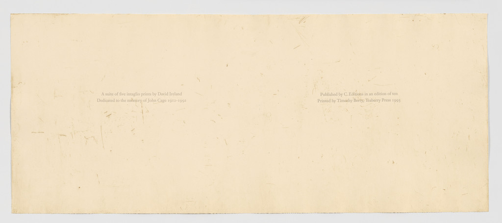 A variation on 79, side to side passes on a dumball, dedicated to the memory of John Cage 1912-1992